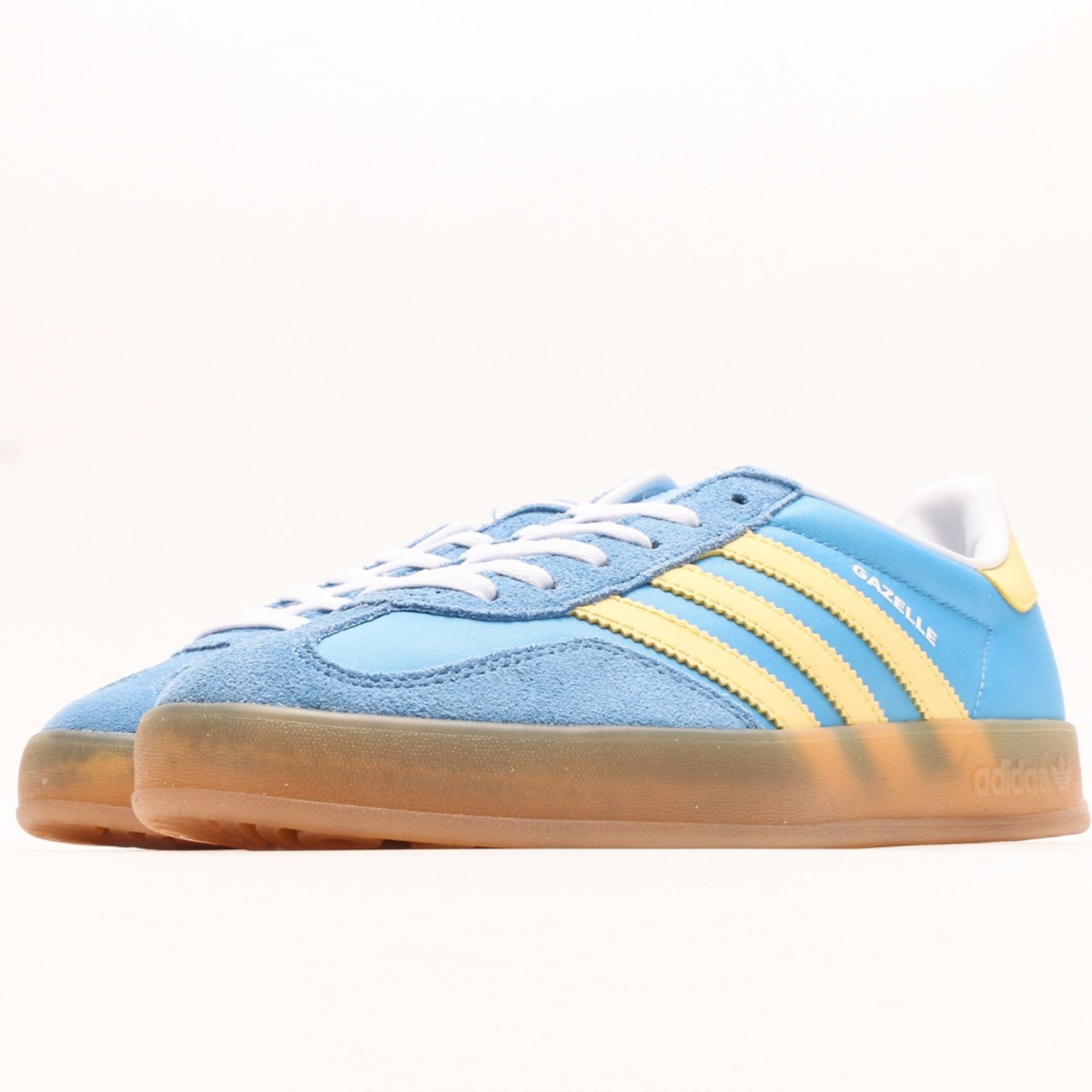 adidas Gazelle Indoor Semi Blue Burst Almost Yellow