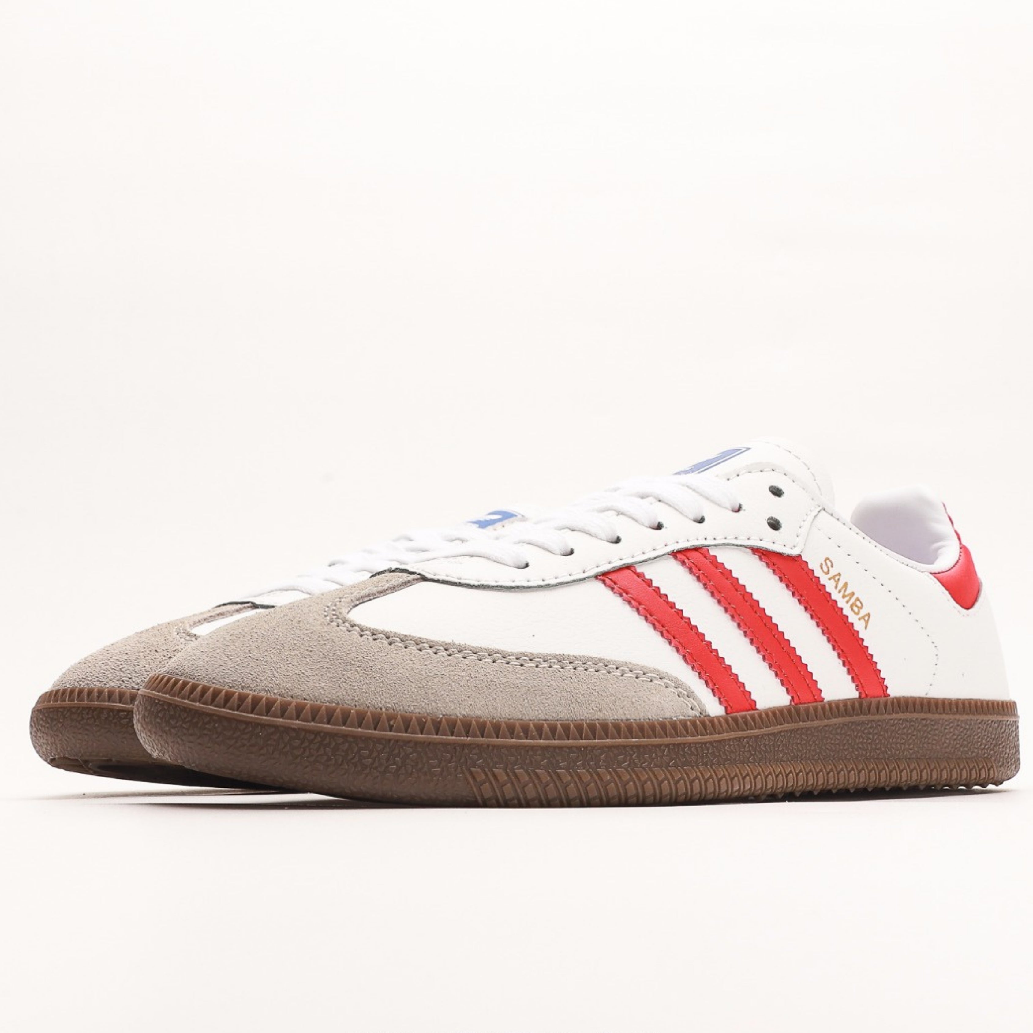 adidas Samba OG White Better Scarlet