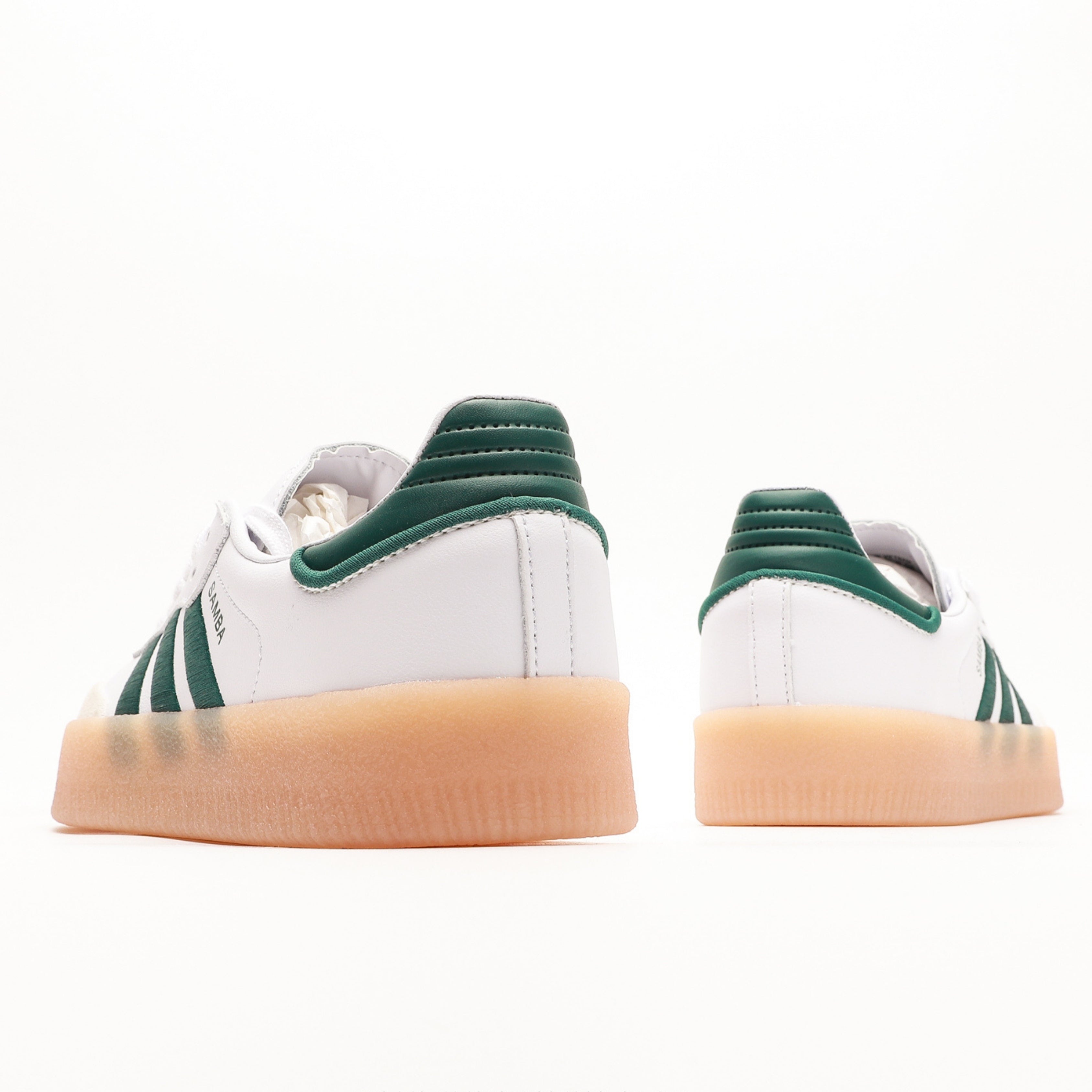 adidas Sambae White Collegiate Green Gum