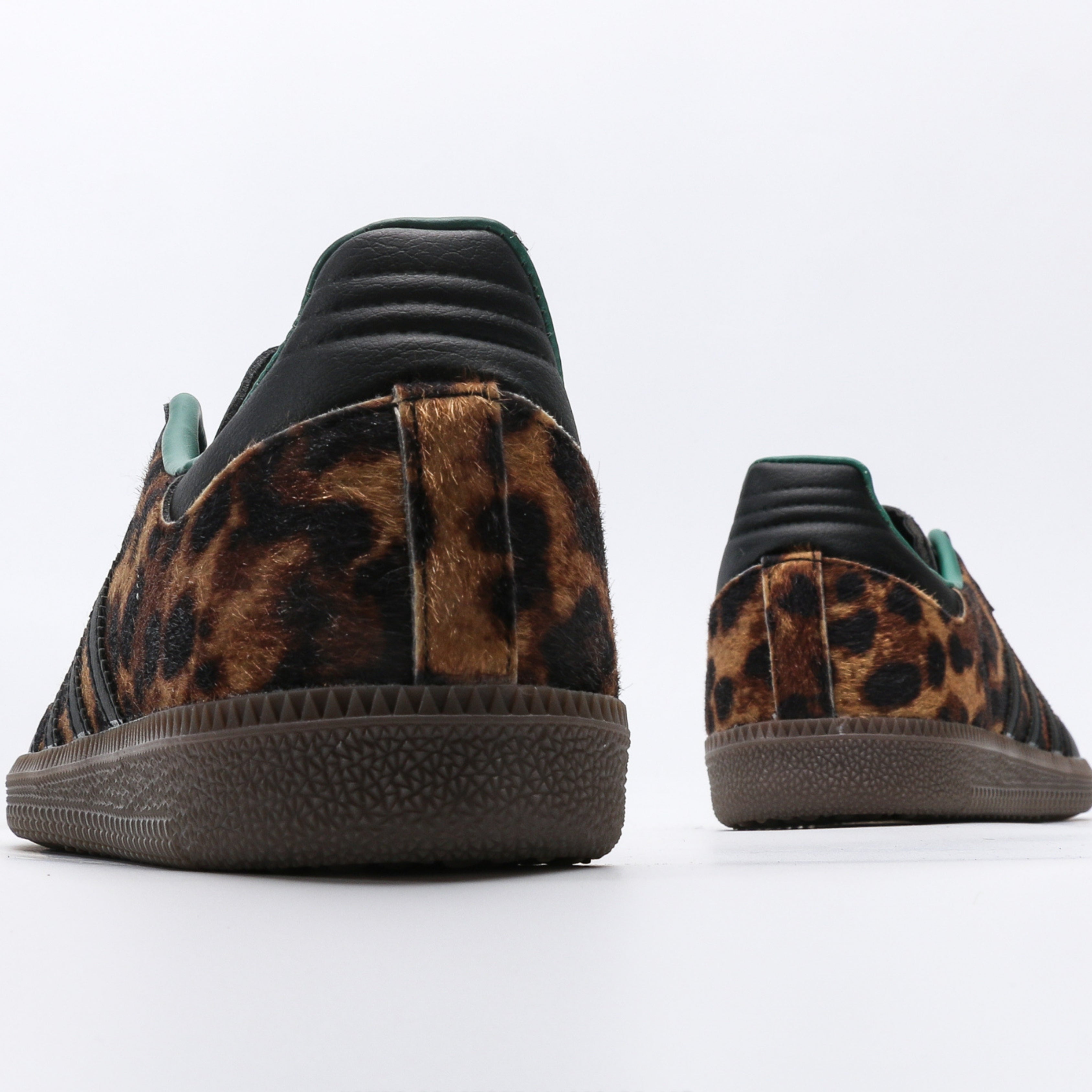 adidas Samba OG Black Green Leopard