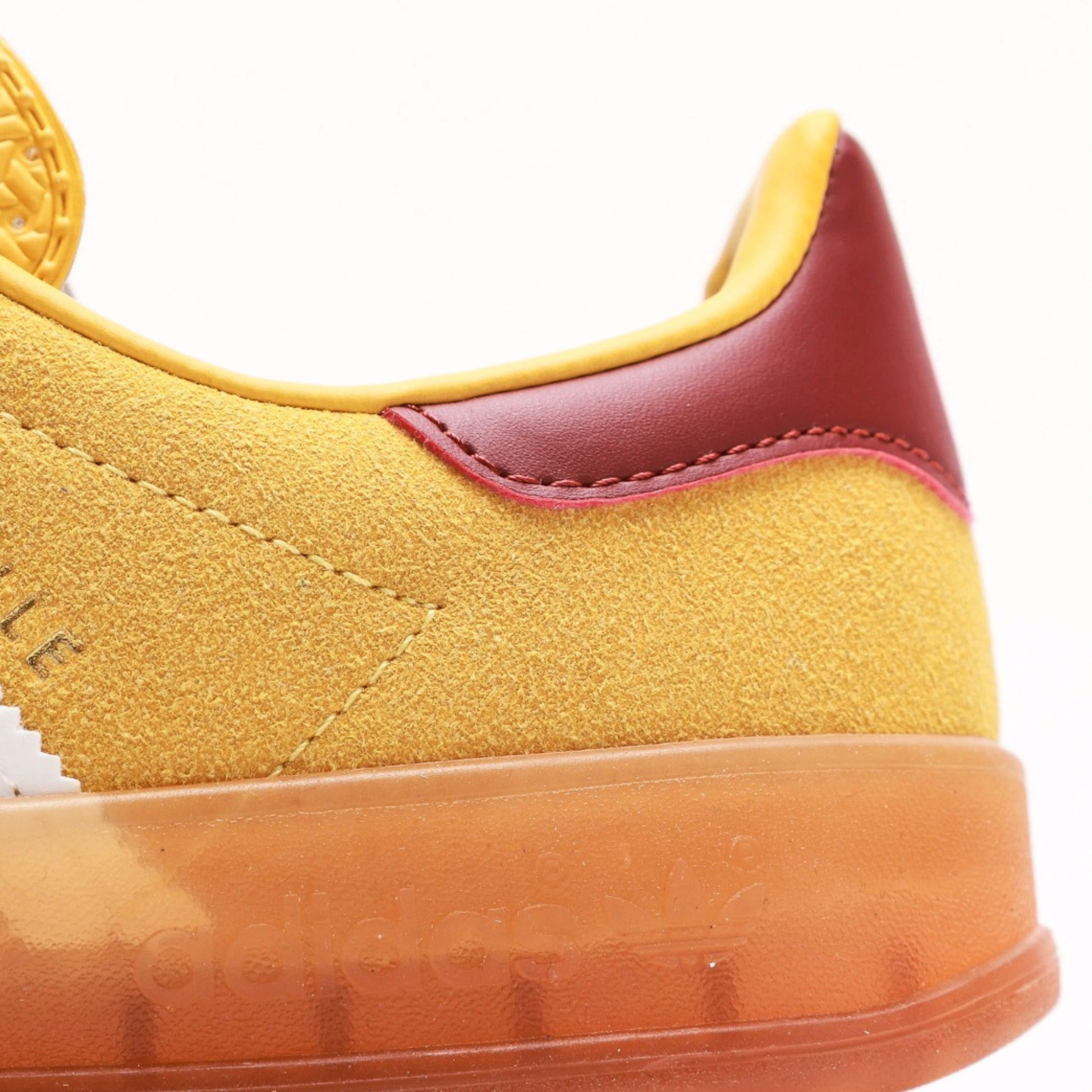 adidas Gazelle Indoor Bright Yellow Collegiate Burgundy