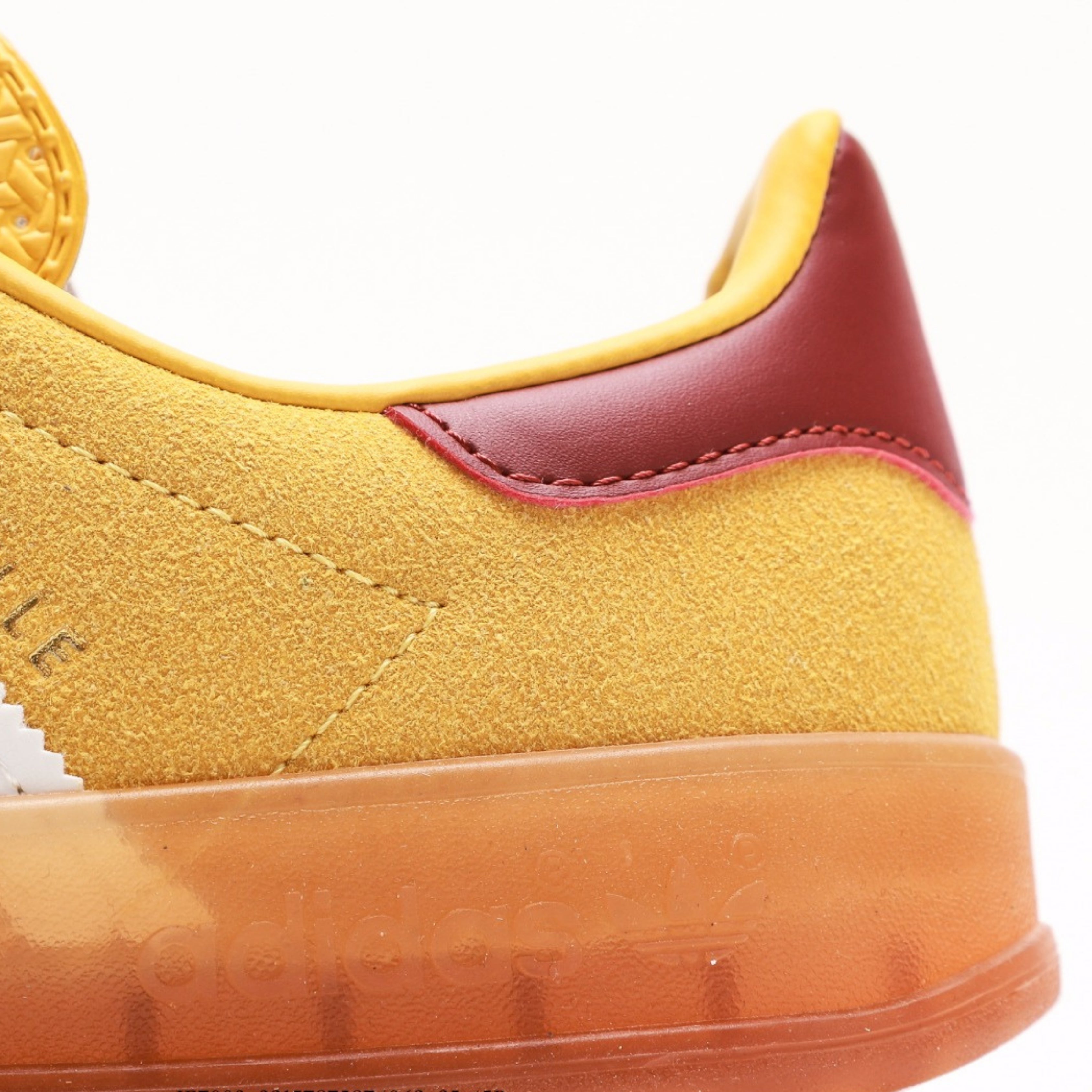adidas Gazelle Indoor Bright Yellow Collegiate Burgundy